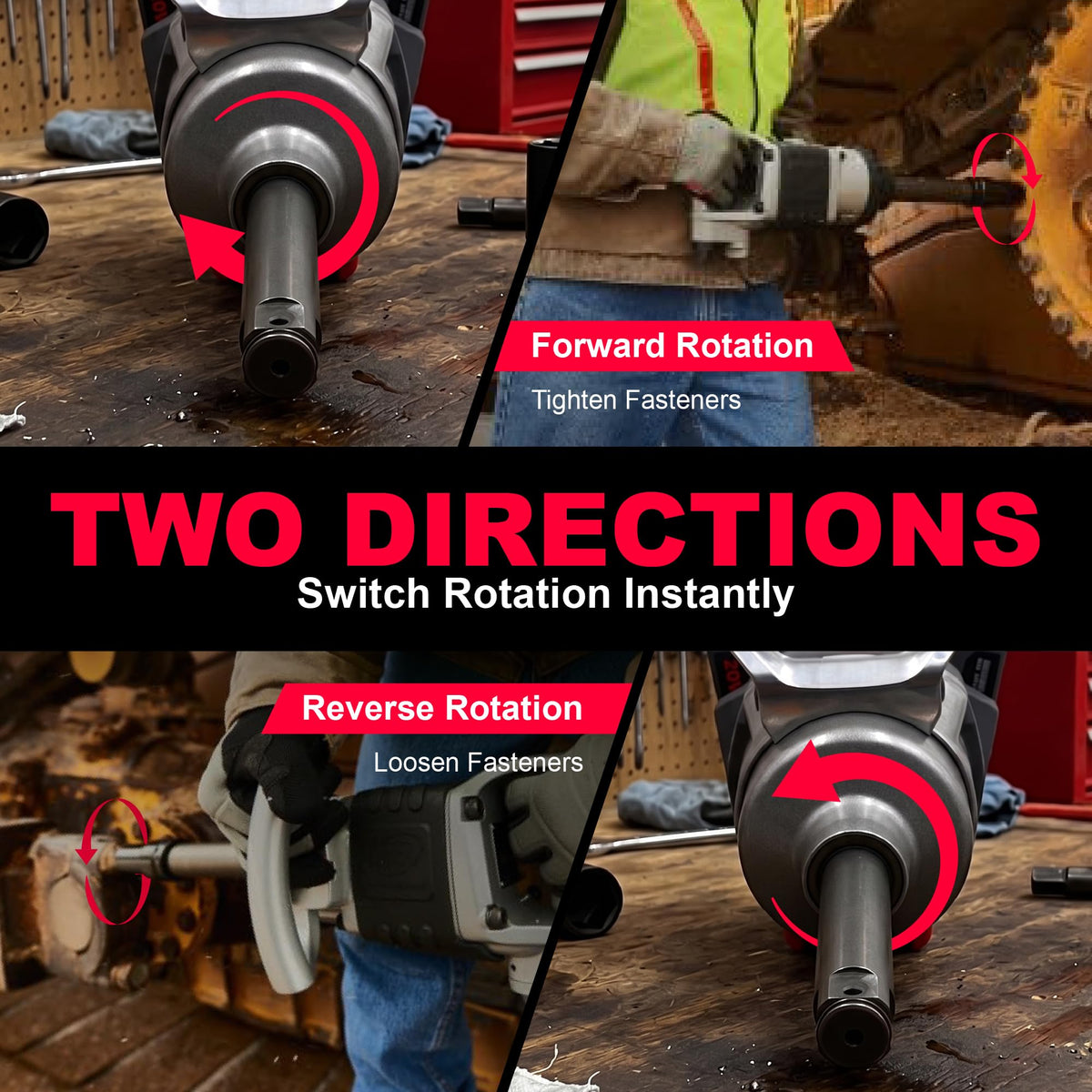 Ingersoll Rand 285B-6 1" Drive Cordless Pneumatic Impact Wrench