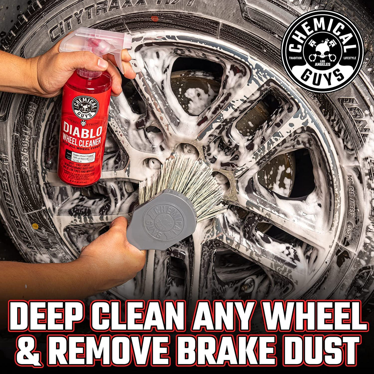 Chemical Guys CWS_402FC 16-Piece Arsenal Builder Carwash Kit, Foam Cannon, Bucket (6) 16 oz Car Care Cleaning Chemicals (Works w/Pressure Washers) with Mr. Pink Foaming Car Wash Soap, 16 oz
