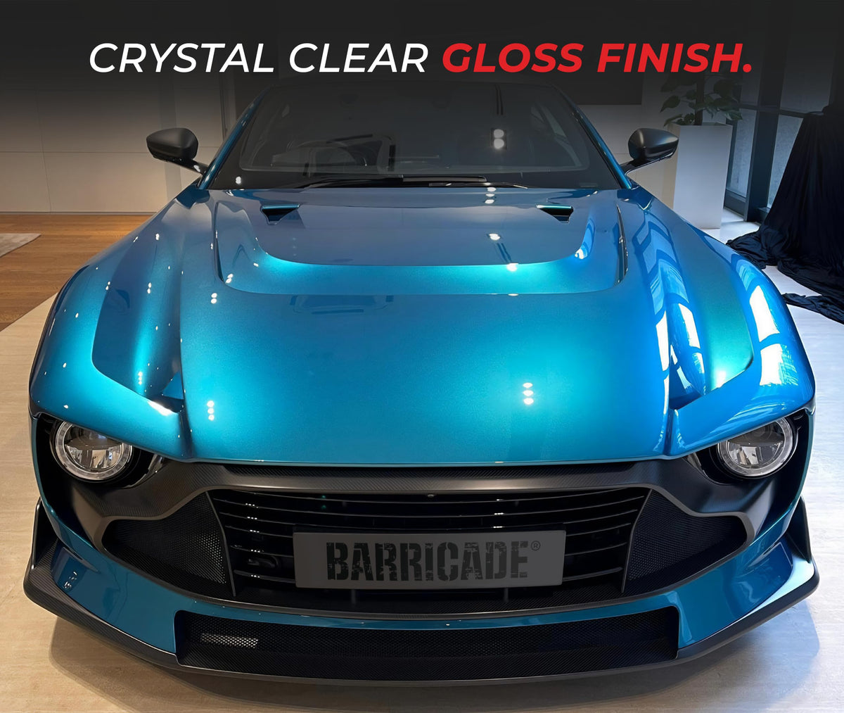 VViViD Barricade Premium 8 Year Clear Gloss Paint Protection Film TPU (720" x 59")