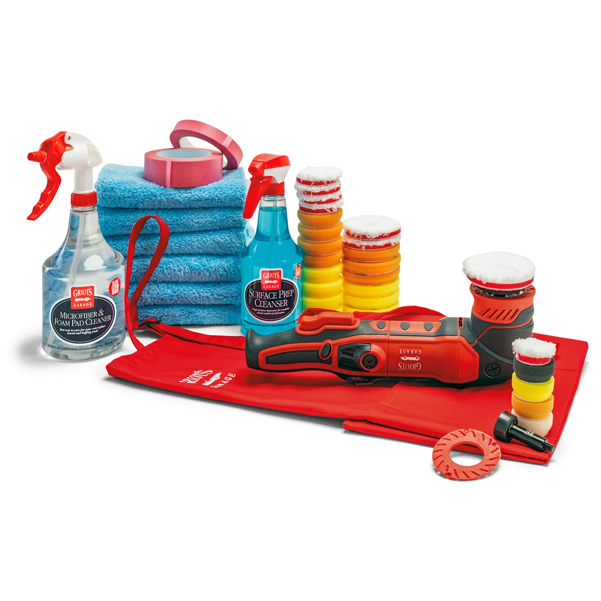 Griot's Garage G8 Orbital Polisher Kit for Car Polishing, 11708