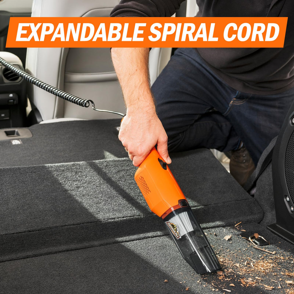 Armor All AA12V2 0903 Car Vac, Compact, Orange (Pack of 6)