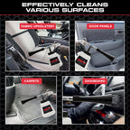Tornador Black Z-020 Car Detailing Tool Includes 32oz Reservoir | Professional High-Pressure Cleaning Gun for Auto Interiors | Adjustable Air Regulator | Low Noise & Air Consumption | Durable Design