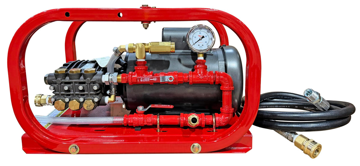 Rice Hydro EL1A Hydrostatic Test Pump Plunger 3 GPM, 500 PSI, 110/220V