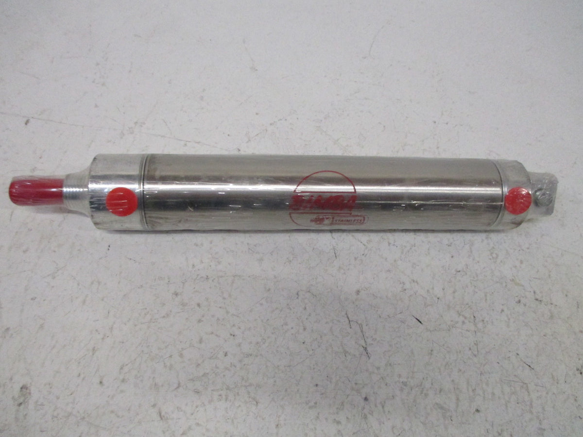 SR-176-DP 1-1/2 INCH BORE, 6 INCH Stroke, AIR Cylinder, Stainless Steel