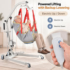 Patient Lift Electric Transfer Aid Elderly Home Bed Wheelchair Foldable
