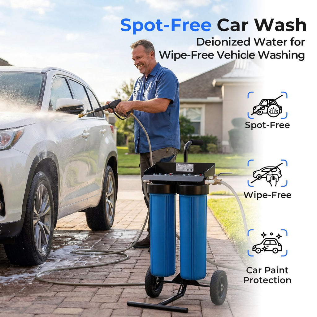 iSpring WGB22BD-BP Spotless Water System for Car Wash, Deionized, Bypass