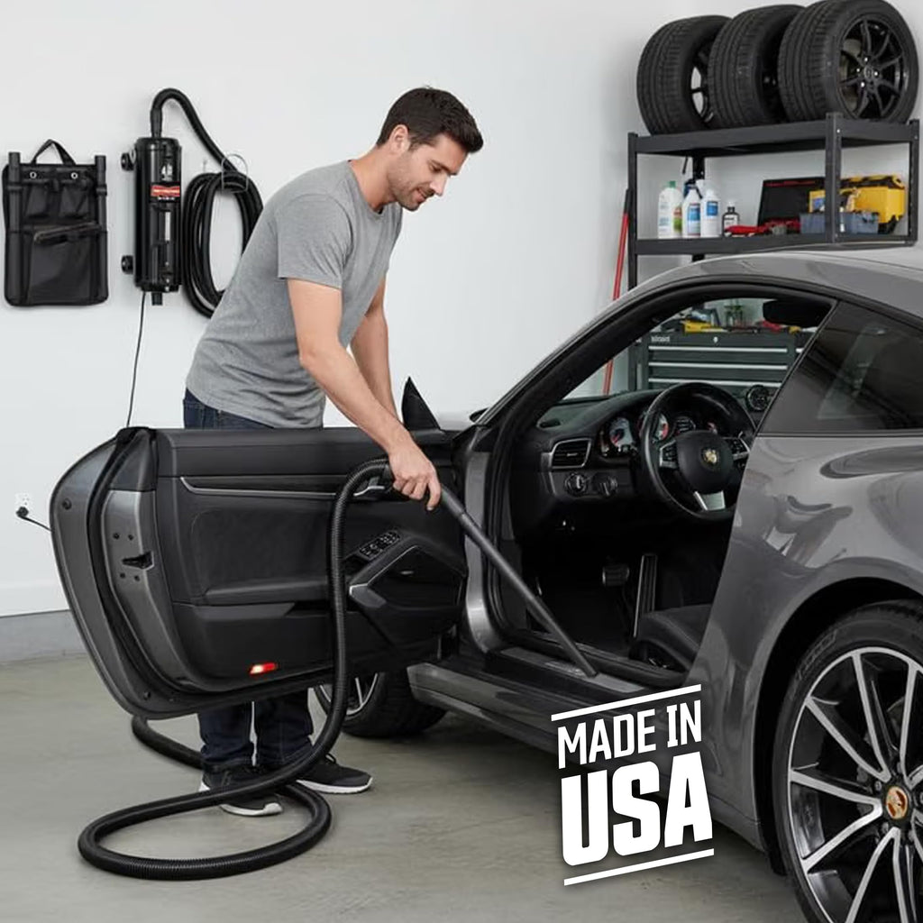 METROVAC PRO-83BA-CS Vac N Blo 4.0 Peak HP Car Vacuum & Blower Made in USA