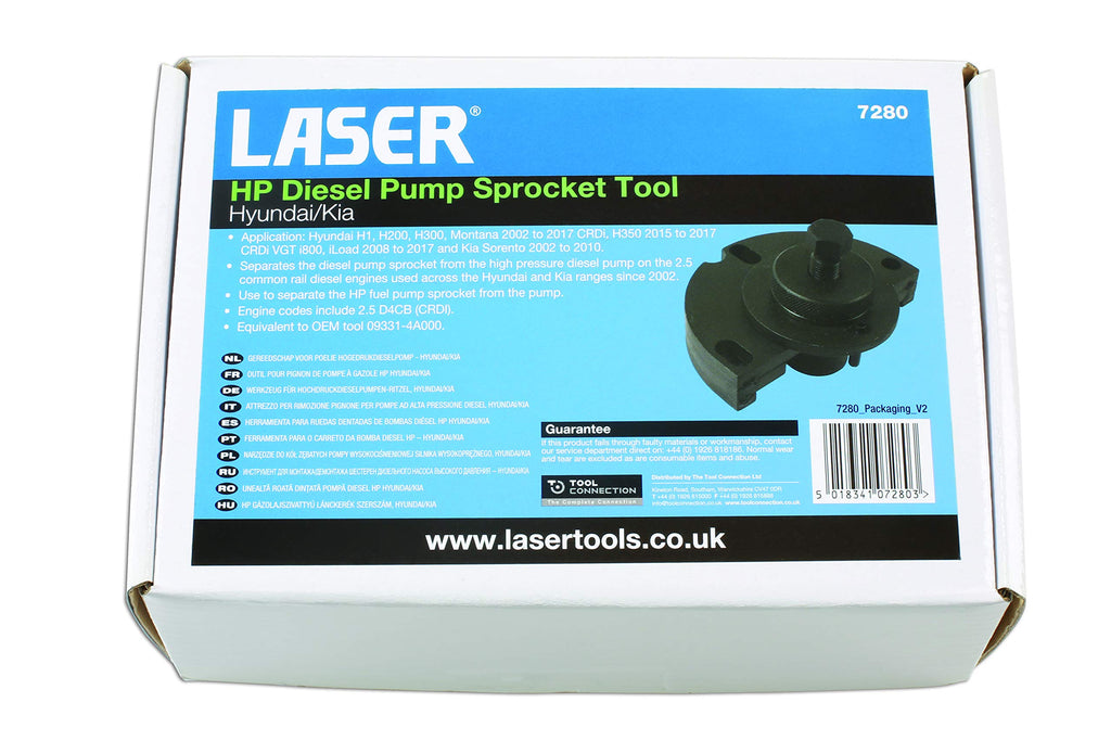 Laser 7280 HP Diesel Pump Sprocket Tool /