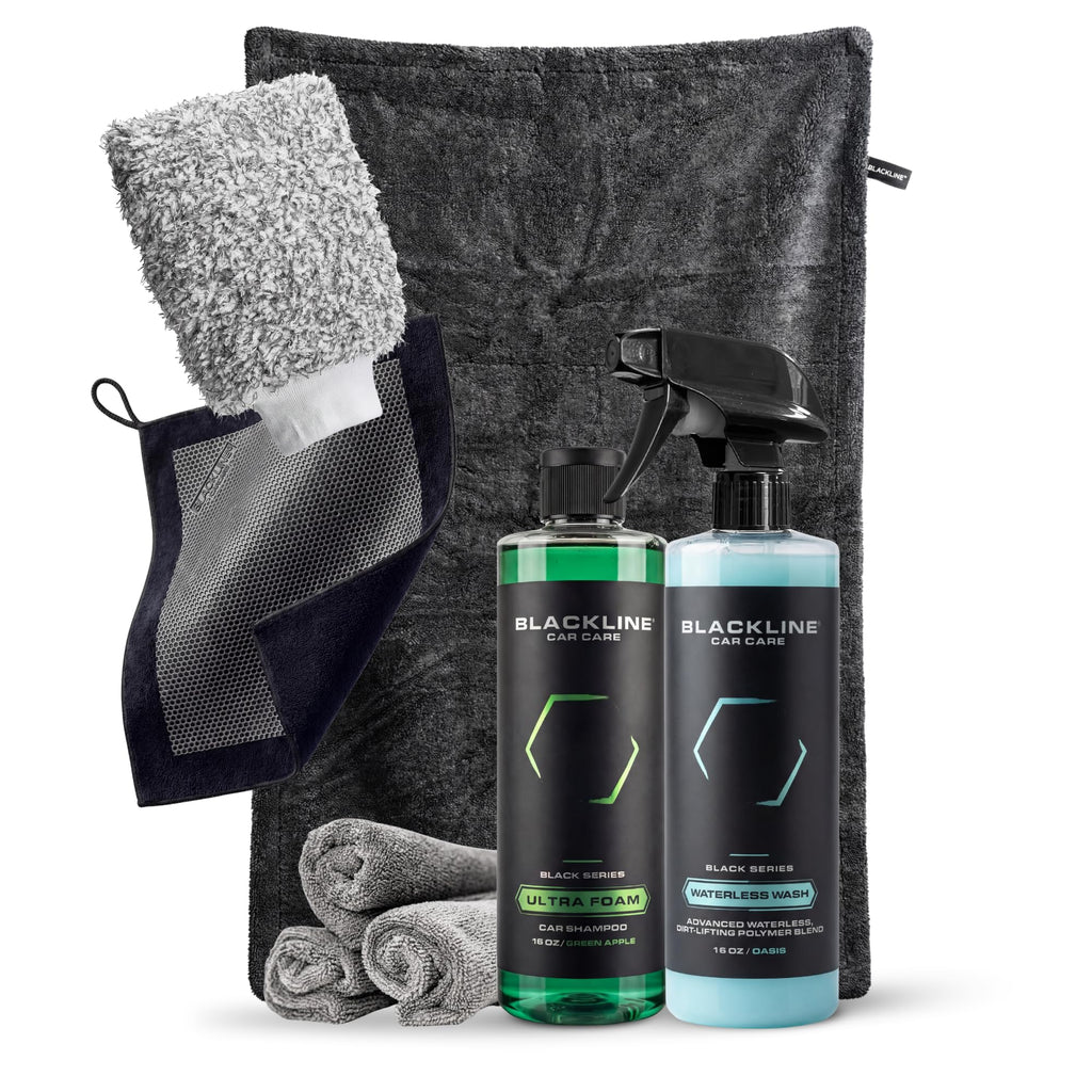 Clay Towel Kit Full Experience - Shampoo, Mitt, Towels & More
