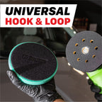 Maxshine M312 Dual Action Polisher & Foam Pads Kit– 12mm Throw Car Buffer with 3” Backing Plate, 550W Motor, 6-Speed Control & Low Vibration – Auto Detailing Tool for Cars, Trucks, SUVs & Boats