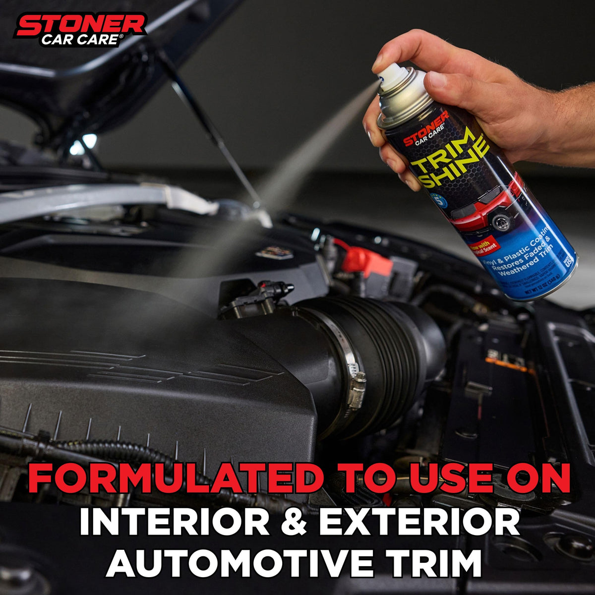 Stoner Car Care Trim Shine Black Trim Restorer, 5 Gallons, 91069