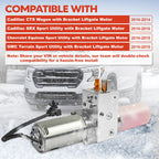 25965861 Hydraulic Liftgate Motor Assembly Compatible with Chevrolet Equinox & GMC Terrain 2010-2015 & Cadillac SRX 2010-2016, CTS 2010-2014 - Replace OE 25965861, 25835476, 13502688