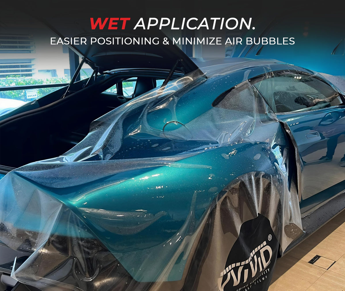 VViViD Barricade Premium 8 Year Clear Gloss Paint Protection Film TPU (720" x 59")