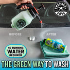 Chemical Guys ACC503 Mr. Sprayer Pressure Atomizer & Pump Sprayer (50 oz Bottle) + WAC_707 EcoSmart Hyper Concentrated Waterless Car Wash Wax, 128 oz + MIC_506_12 Microfiber Towels, Gold (16"x16")