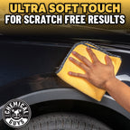 Chemical Guys ACC503 Mr. Sprayer Pressure Atomizer & Pump Sprayer (50 oz Bottle) + WAC_707 EcoSmart Hyper Concentrated Waterless Car Wash Wax, 128 oz + MIC_506_12 Microfiber Towels, Gold (16"x16")