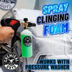Chemical Guys HOL169 16-Piece Arsenal Builder Car Wash Kit, Foam Cannon, Bucket, (6) 16 oz Car Cleaning Chemicals (Works w/Pressure Washer) + EQP402 Snubby Pressure Washer Gun, Foam Cannon Attachment