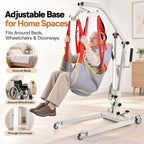 Patient Lift Electric Transfer Aid Elderly Home Bed Wheelchair Foldable