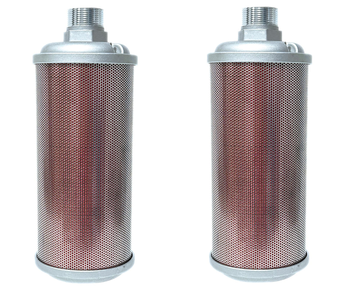 2 PCS X15 Relief Valve Mufflers NPT 1.5M, XY15 Replacement Part 1-1/2" NPT, for Air Compressor, Compressor Dryers, Compressed Air Equipment and Systems, Replacement Part XY-15