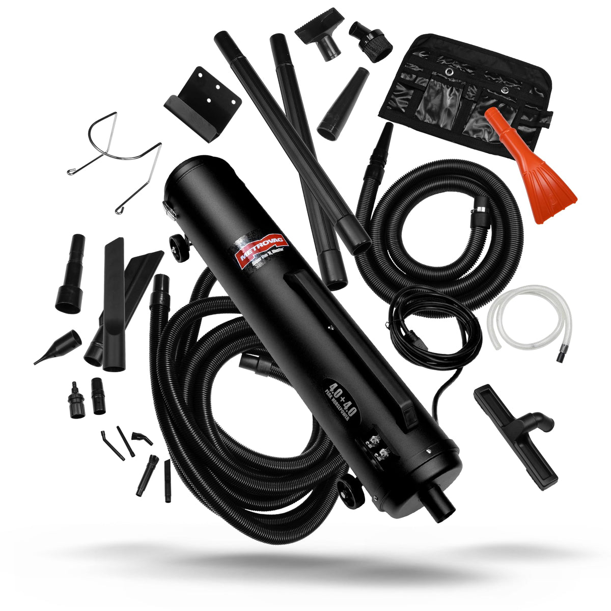 METROVAC PRO-83BA-CS Vac N Blo 4.0 Peak HP Car Vacuum & Blower Made in USA