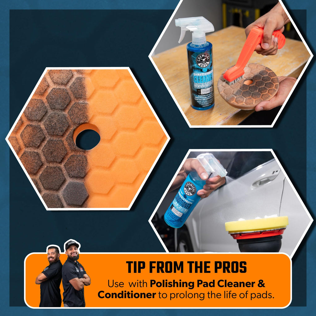 Chemical Guys Car Polisher, TORQX Random Orbital Polisher Kit, 9-Piece