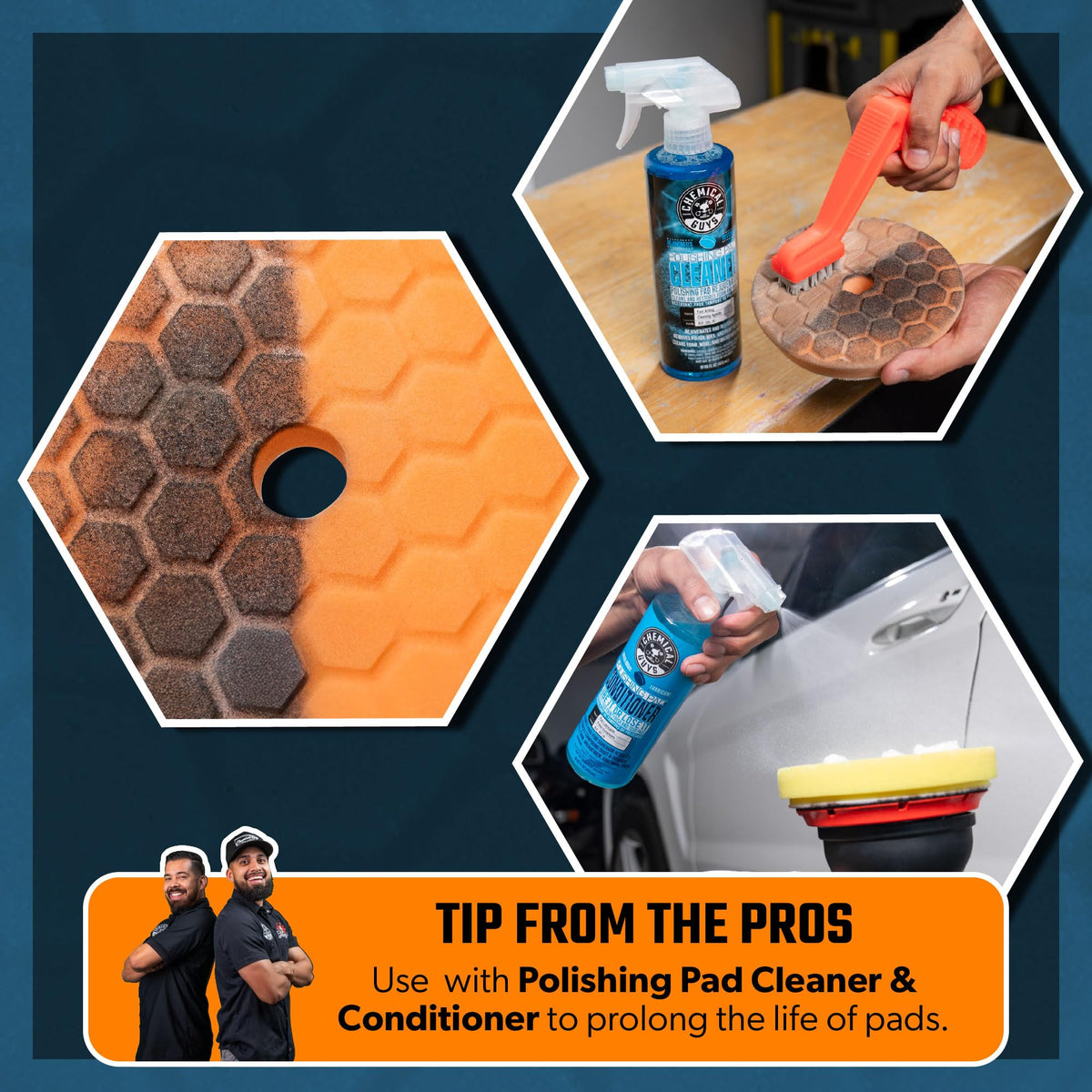 Chemical Guys Car Polisher, TORQX Random Orbital Polisher Kit, 9-Piece