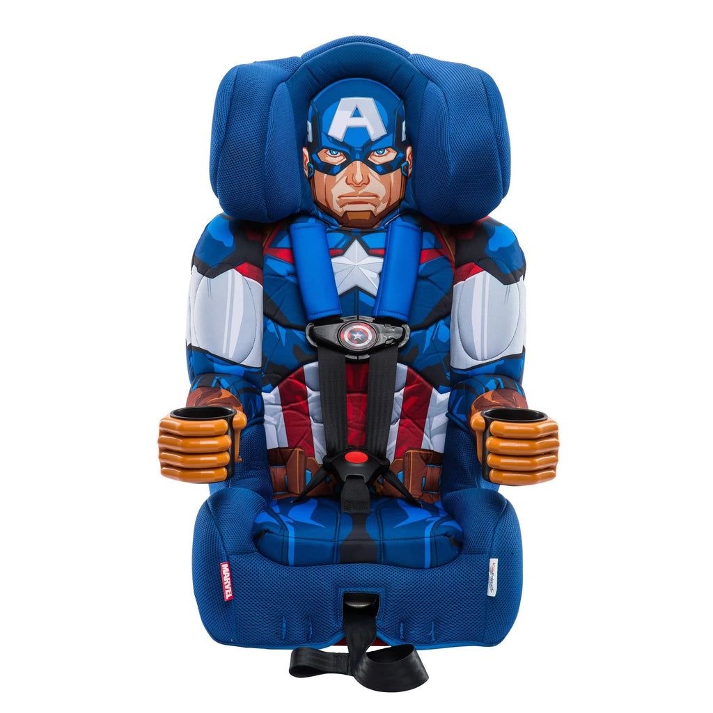 KidsEmbrace 2-in-1 Car Seat | Forward-Facing Harness (26.5–65 lbs) & Booster Mode (40–100 lbs) | Latch | Premium Fit with Multi-Position Headrest, Harness & Recline – Bluey