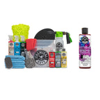 Chemical Guys CWS20716FC 16-Piece Arsenal Builder Carwash Kit, Foam Cannon, Bucket (6) 16 oz Car Care Cleaners (Works w/Pressure Washers) with Extreme Bodywash & Wax Foaming Car Wash Soap, 16 oz