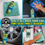 Chemical Guys ACC503 Mr. Sprayer Pressure Atomizer & Pump Sprayer (50 oz Bottle) + WAC_707 EcoSmart Hyper Concentrated Waterless Car Wash Wax, 128 oz + MIC_506_12 Microfiber Towels, Gold (16"x16")