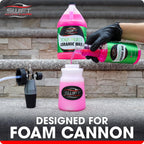 Swift Touchless Ceramic Foamable Wax (5 Gallon) – Spray On/Rinse Off For High-Gloss, Hydrophobic Protective Layer | For Foam Cannon & Foam Pump Sprayer After Car Wash | Wax Cars, Trucks, RV’s & More!