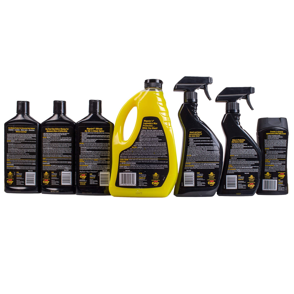 Meguiar's G55048 Ultimate Car Care Kit – Premium Detailing Kit for Your Car