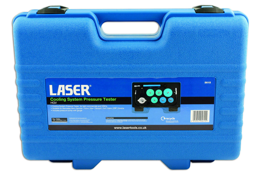 Laser 5615 Cooling System Pressure Tester - for HGV