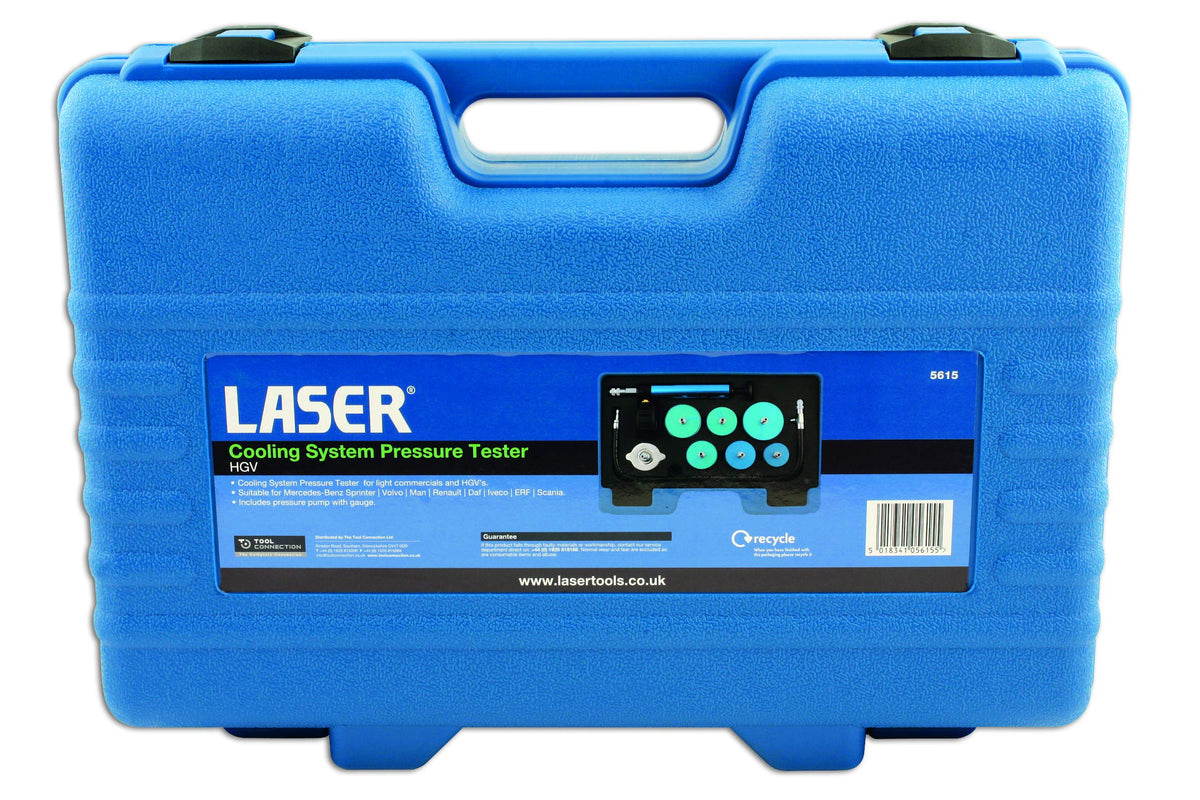 Laser 5615 Cooling System Pressure Tester - for HGV